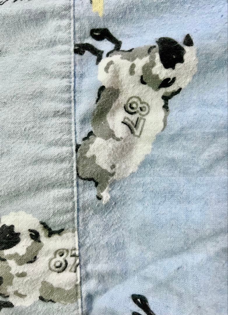 超激レアヴィンテージNick & Nora フランネルひつじのパジャマ - メルカリ