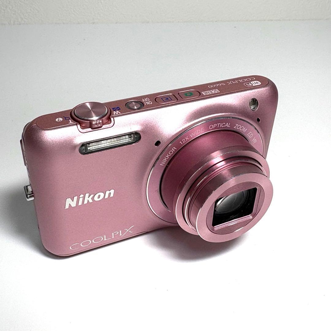ニコン COOLPIX S6600 ピンク バリアングル液晶 動作品 - メルカリ