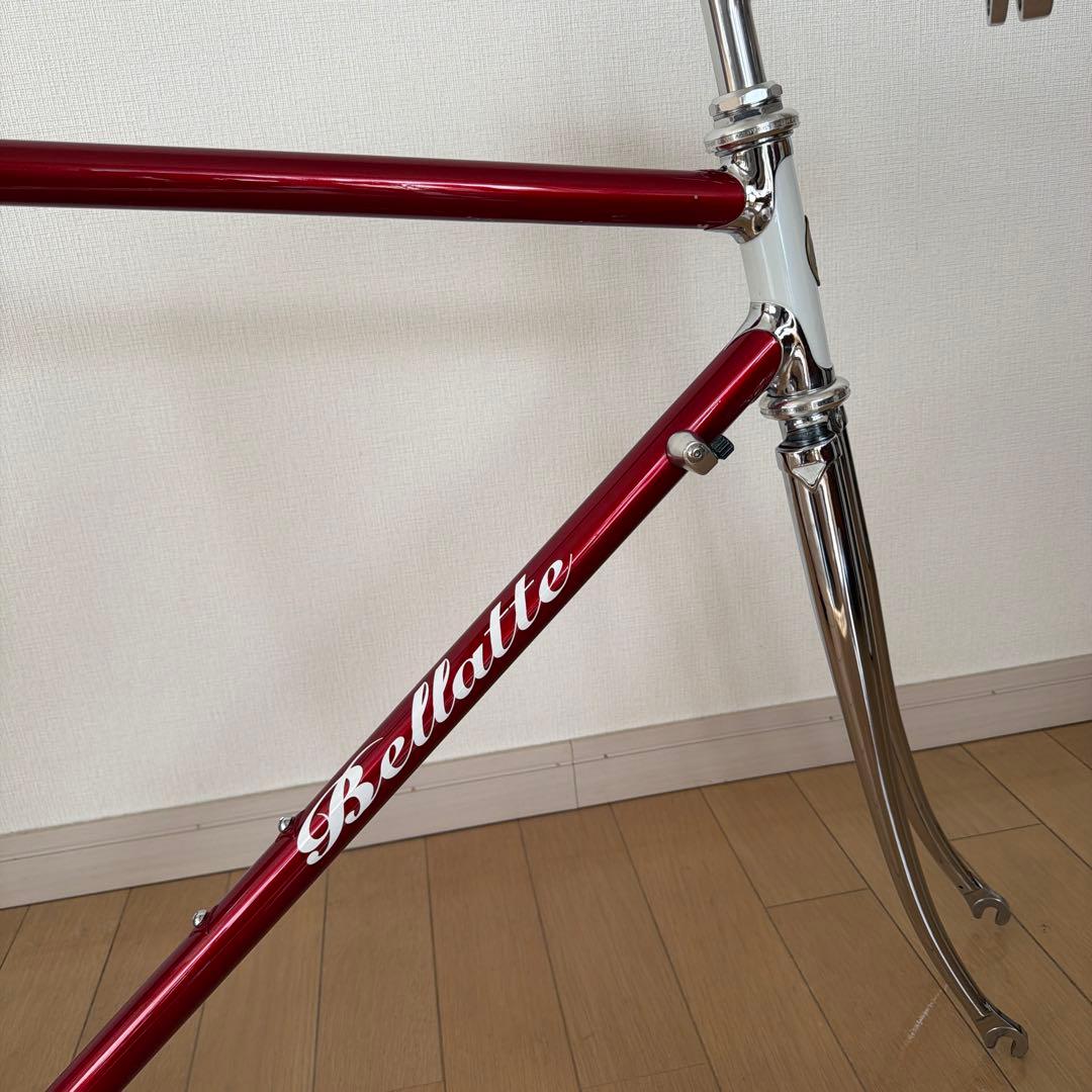 ト*ス様 Bellatte ベラーテ クロモリフレームセット ステム、BB付き