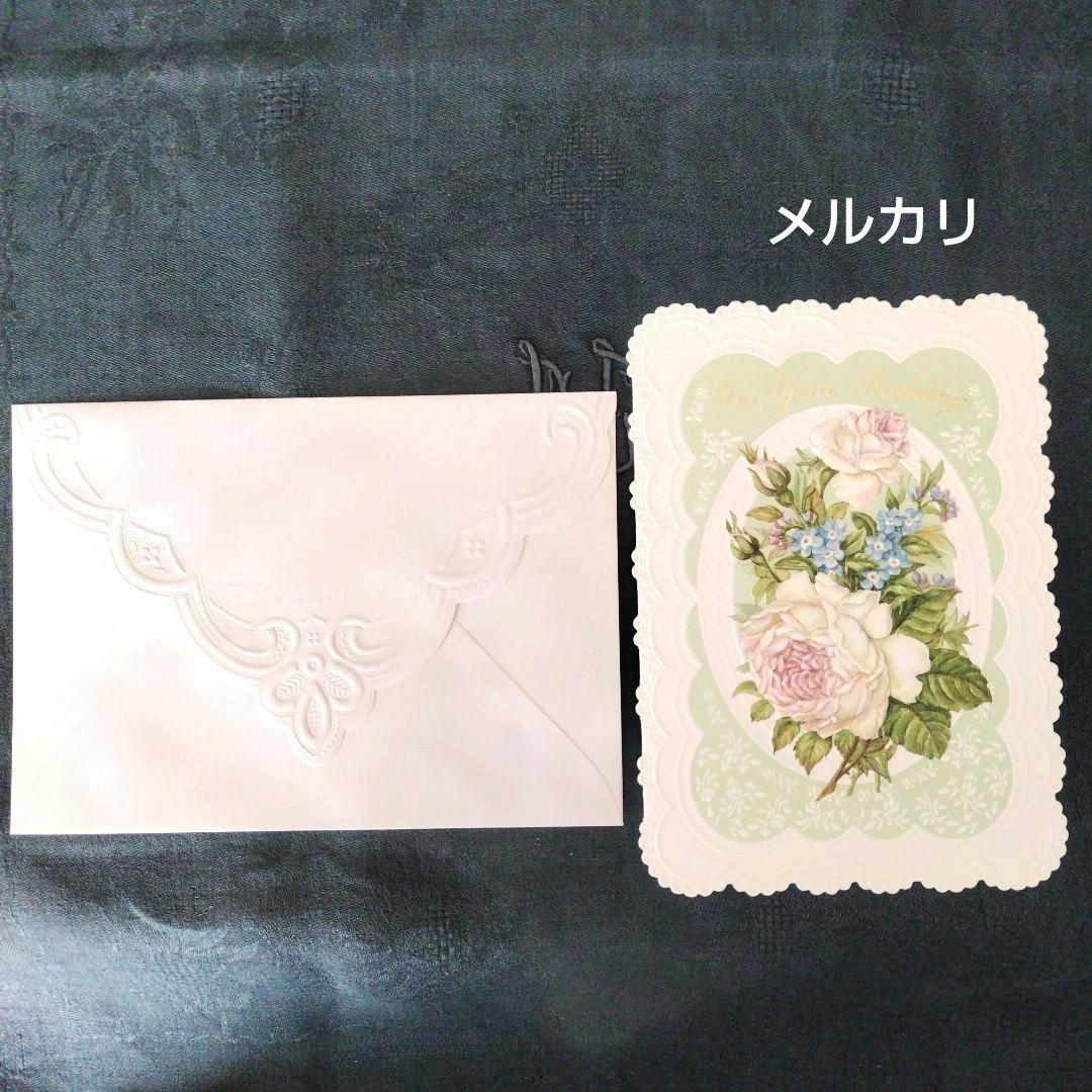 キャロルウィルソン ウェディングカード グリーティングカード ローズ