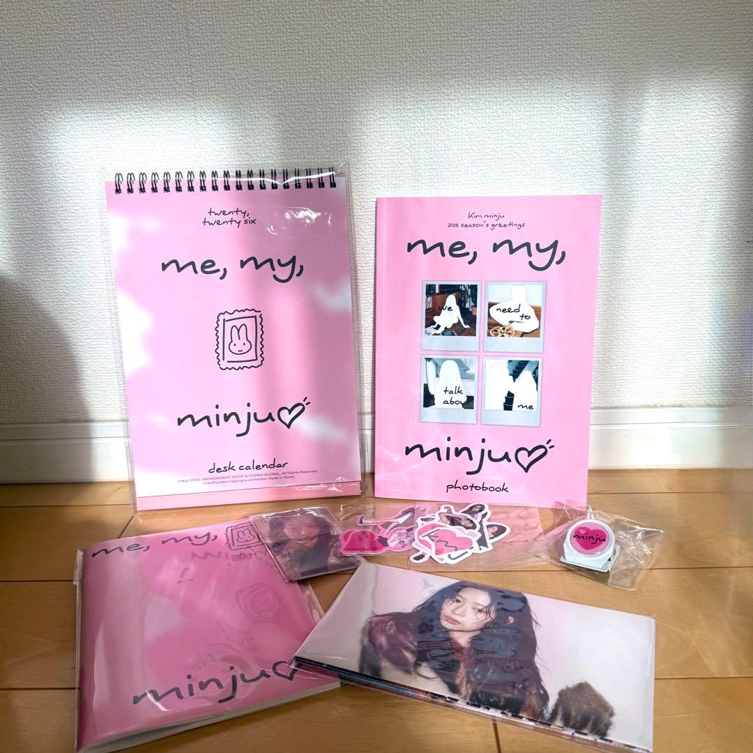 未開封 サイン会トレカ付き！】キムミンジュ 2026 シーズン
