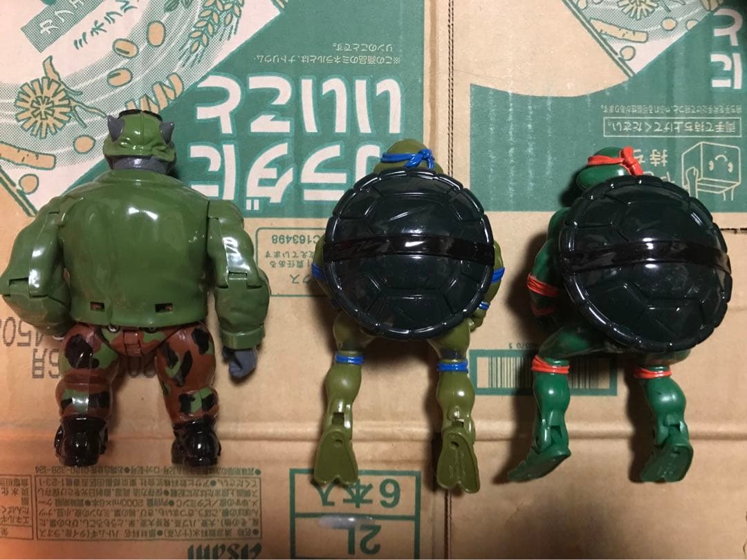 ミュータント タートルズ ミケランジェロ レオナルド ロックステディ