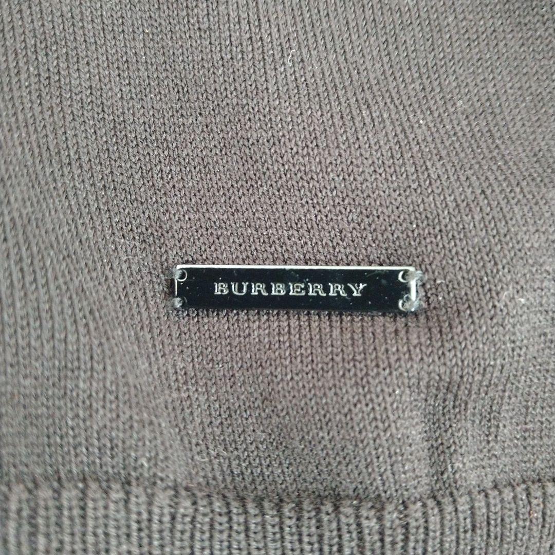 バーバリーロンドン シルクコットン長袖ニット ボウタイリボン サイズ5