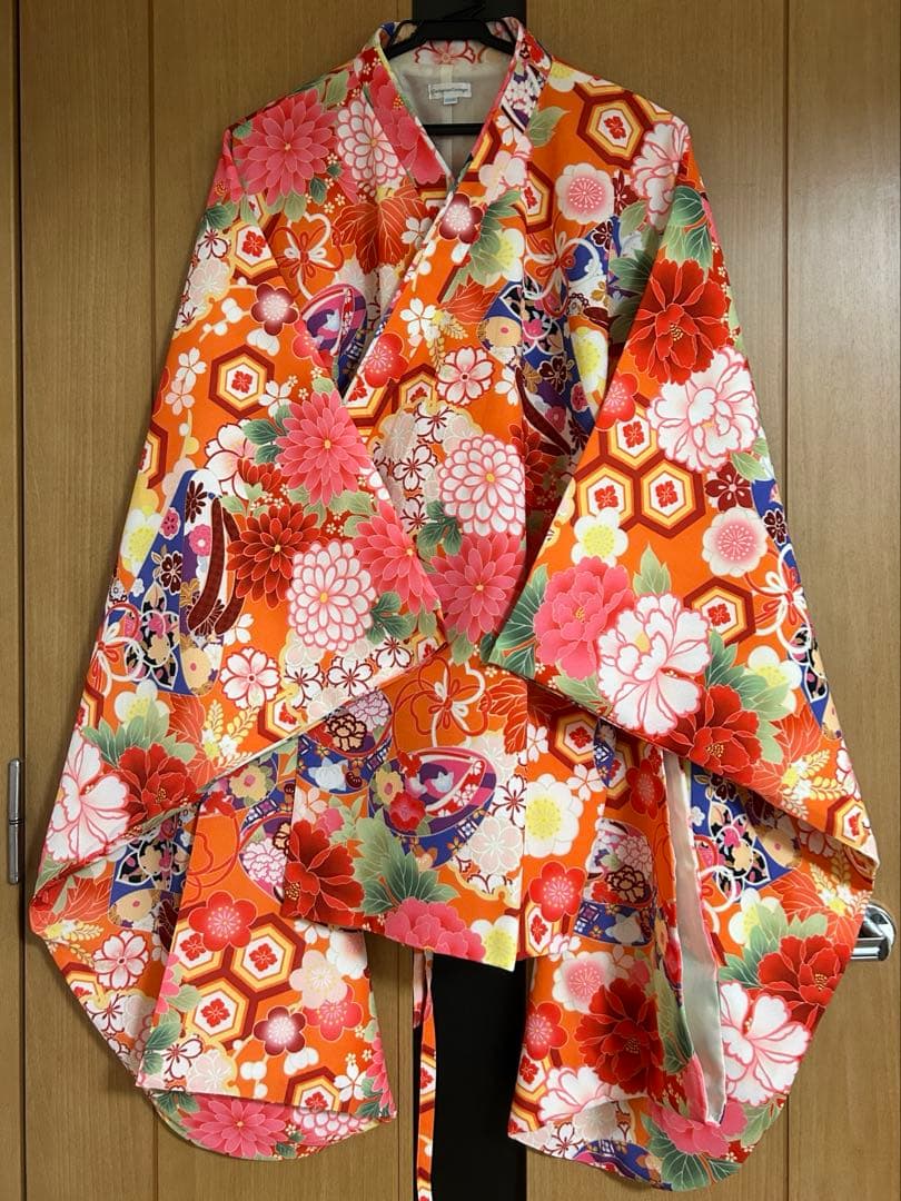 キャサリンコテージ 袴セット 160L 髪飾り付き ぽっちゃり 簡単袴