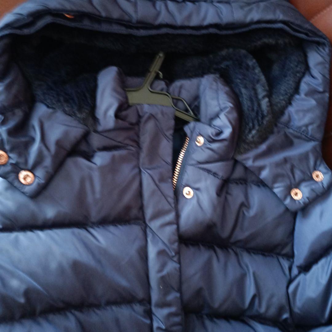 jacadi ネイビー ダウンコート 8A 128 - メルカリ