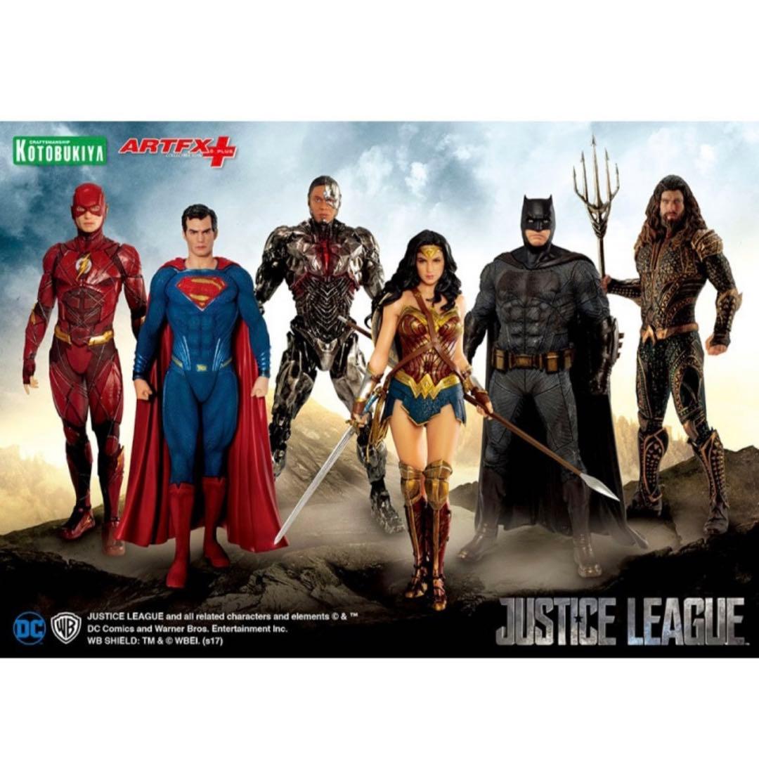 在庫処分　ARTFX+ JUSTICE LEAGUE サイボーグ ×16個　新品
