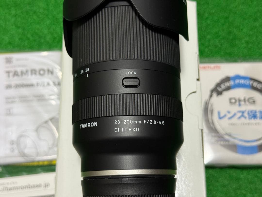 【美品】タムロン 28-200mm F2.8-5.6 ソニーE α7対応