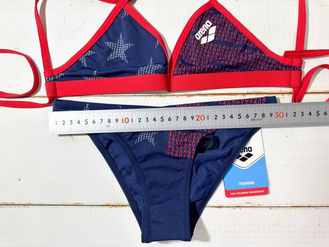 Arena ビーチバレー ビキニ ツーピース Navy 海外26 - メルカリ