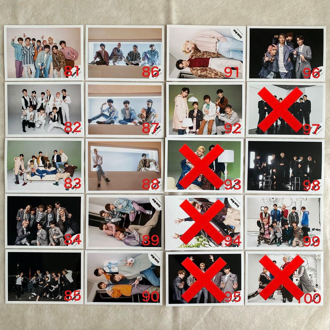 バラ売り可◎】SnowMan 集合・混合 公式写真136枚セット - メルカリ