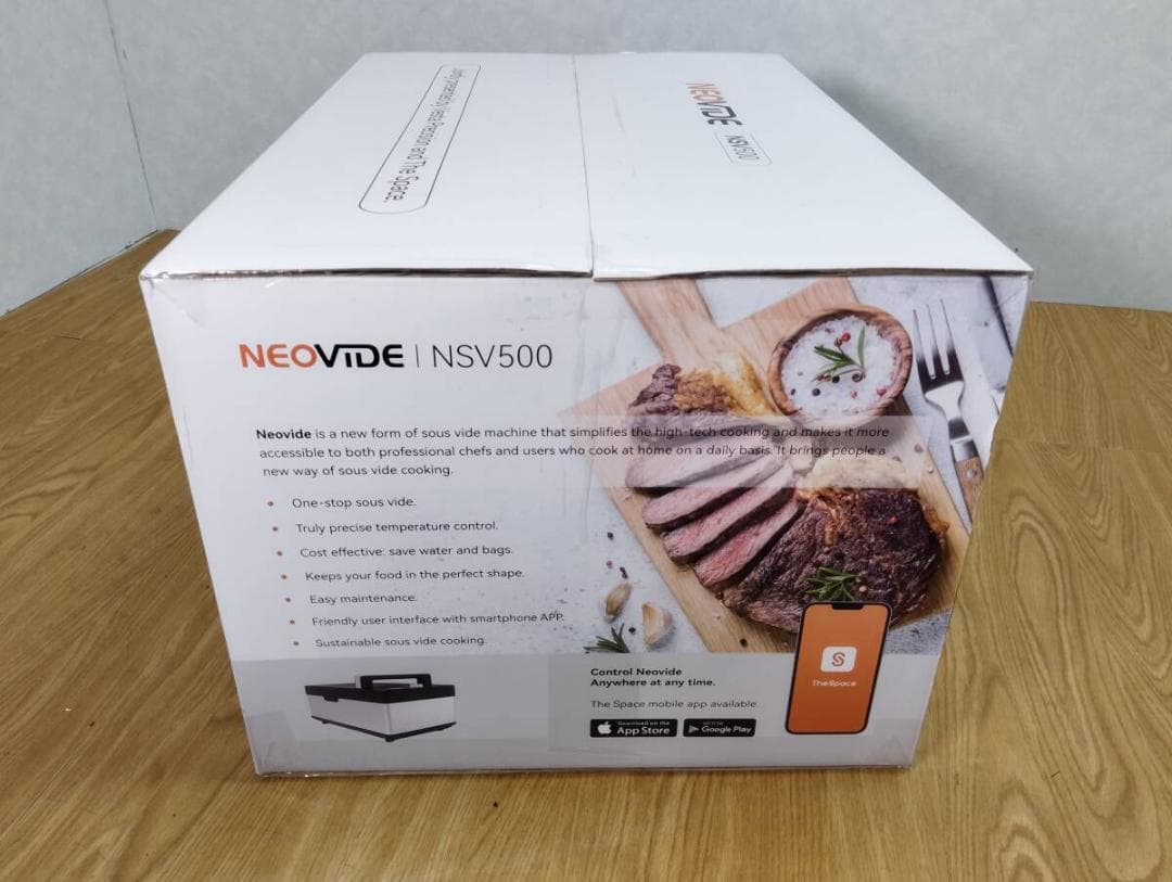 ★★652　NEOVIDE 真空低温調理器 NSV500　新品未開封品