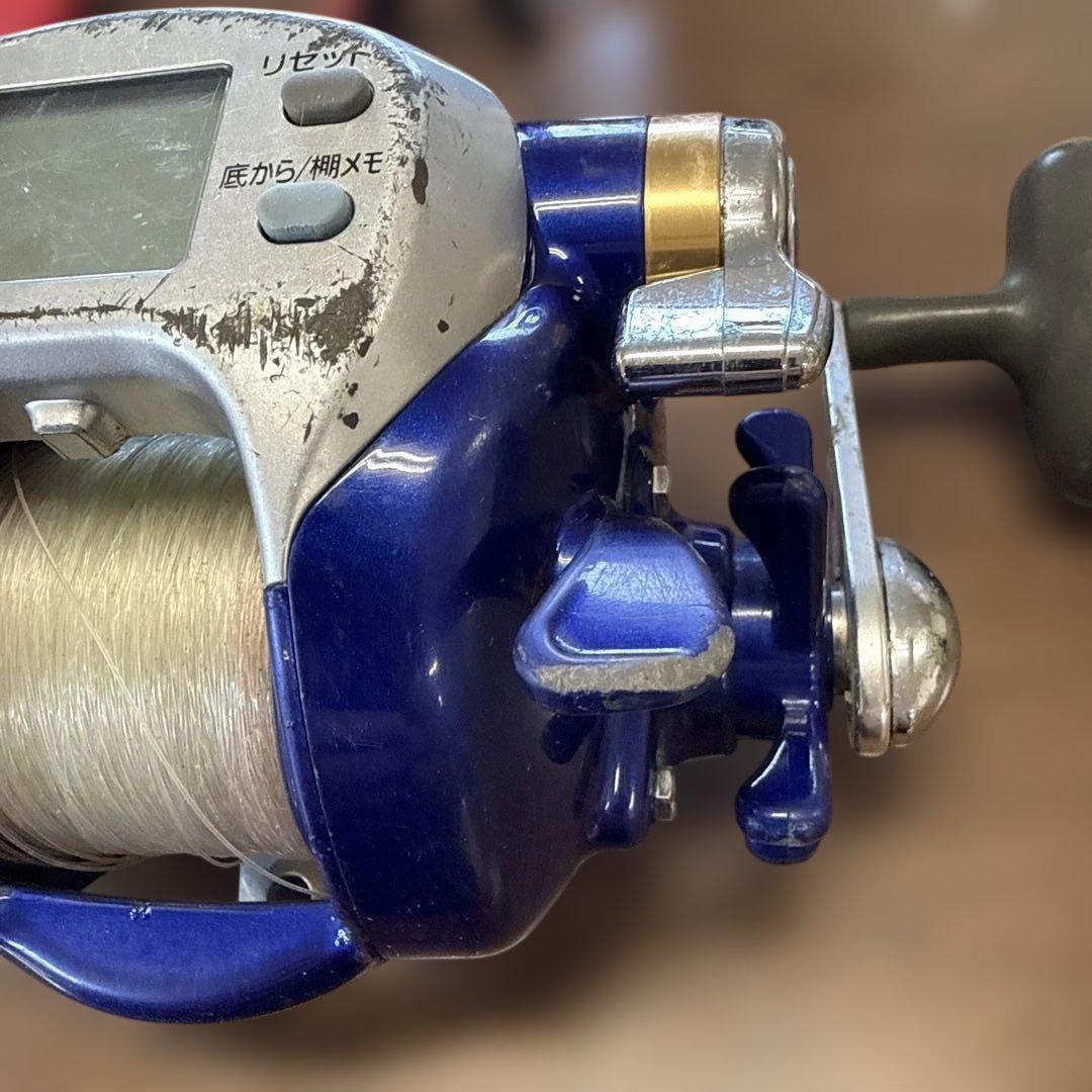 ダイワ ハイパータナコン 500fe 電動リール ブルー - メルカリ