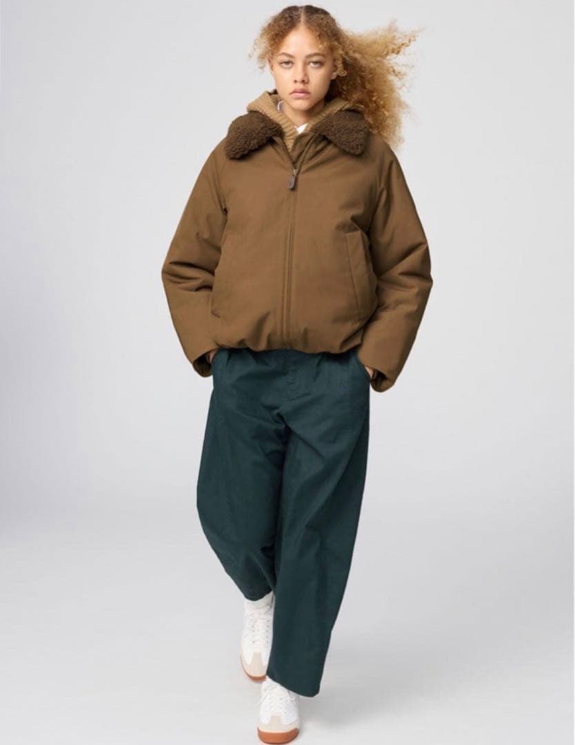 定価￥12,900】ユニクロC パフテックジャケット ブラウン XXL - メルカリ