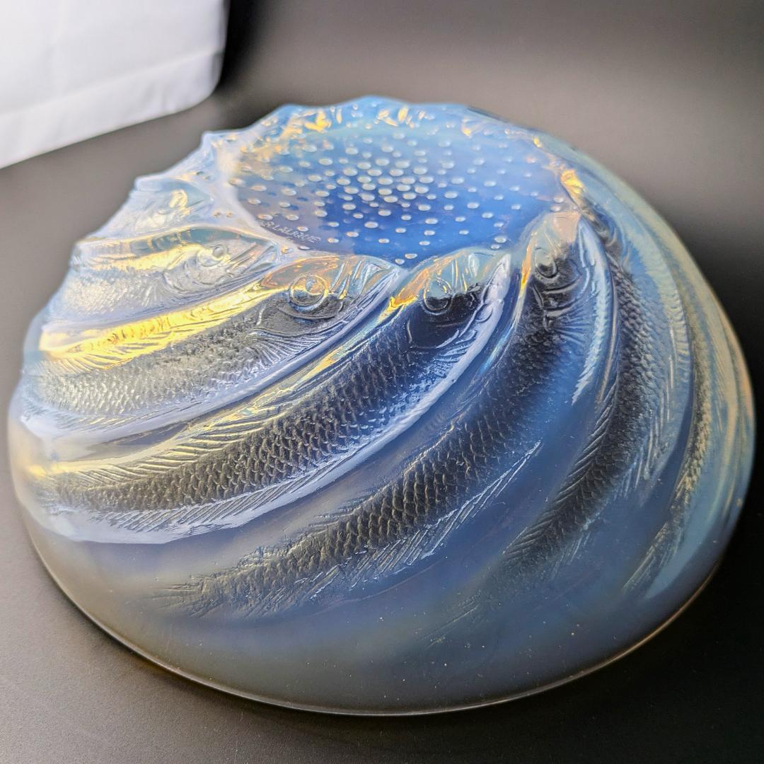 マッチーさま 深淵なるオパルセント ラリック本人作品 ポワソン 大鉢