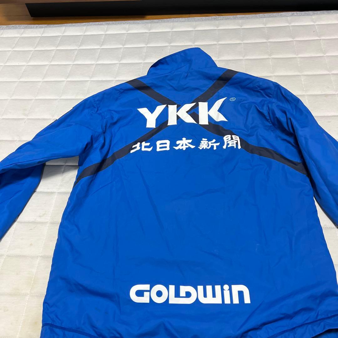 GOLDWIN 青 フルジップ ピステ カターレ富山練習着 - メルカリ