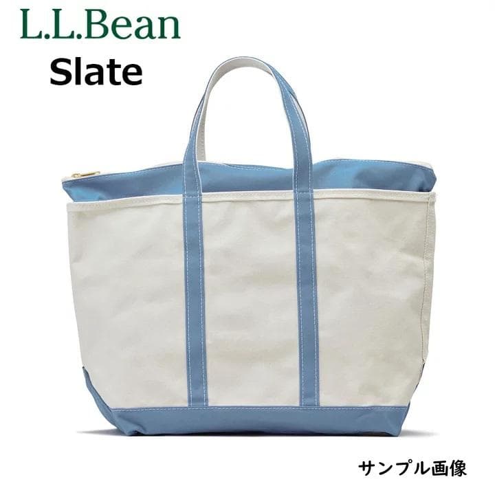 L.L.Bean BOAT AND TOTE ZIP-TOP ラージ Slate