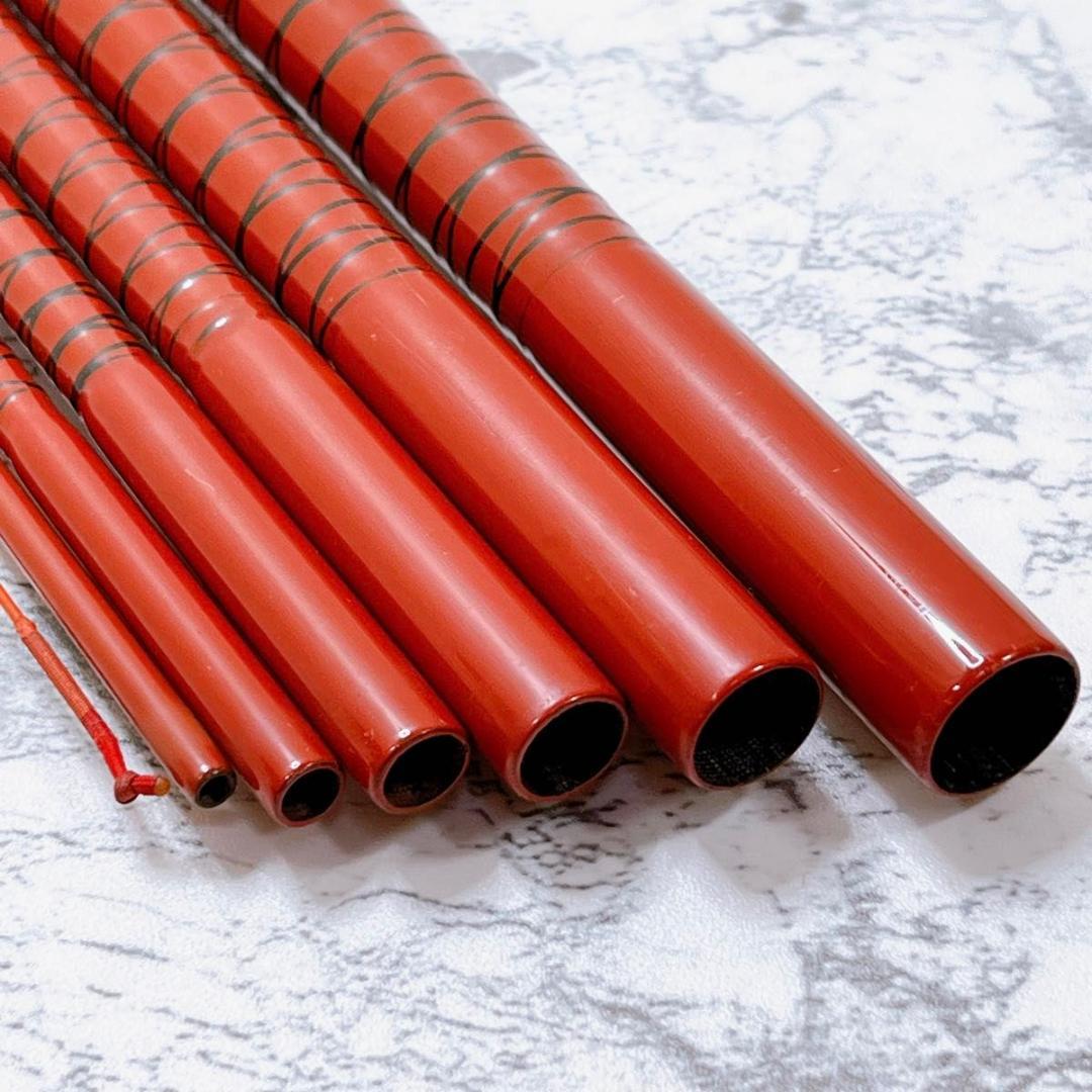 シマノ 初代 朱紋峰 二十一尺 / 朱紋峰 ぬけさく 二十一尺 SHIMANO