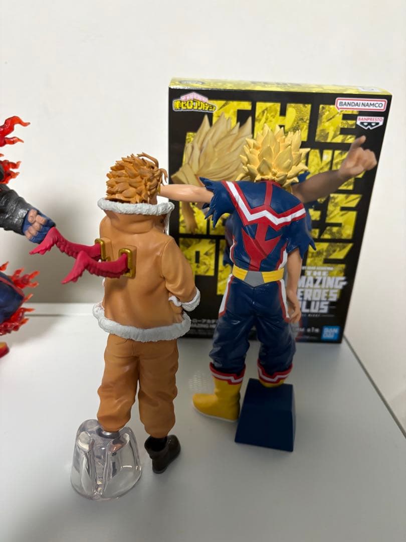 ヒロアカ　一番くじプライズフィギュア　エンデヴァー　オールマイト　ホークス