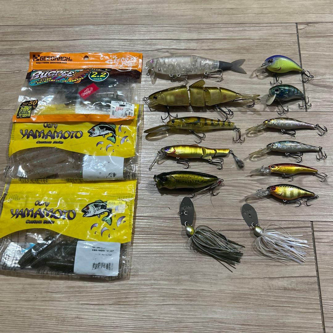 バス釣り引退 ルアー16個セット スナッチ ジャバロンなど - メルカリ