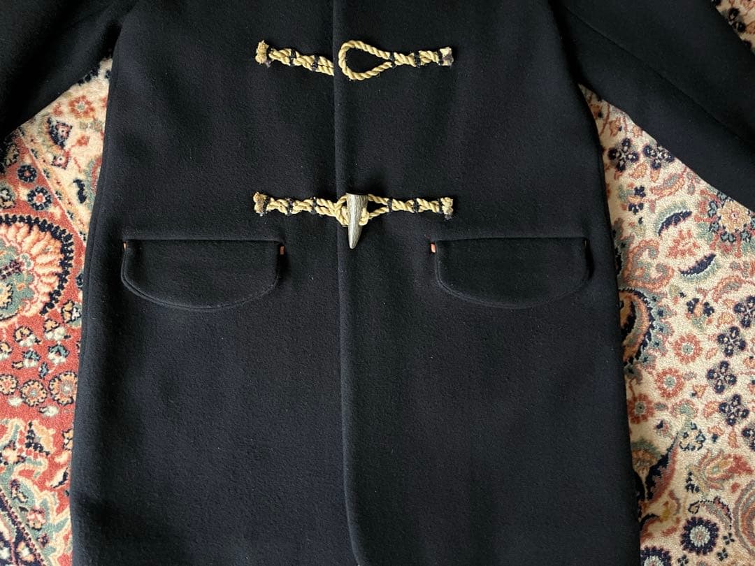 美品☆パラスパレス ダッフルコート トグルボタン ネイビー - メルカリ