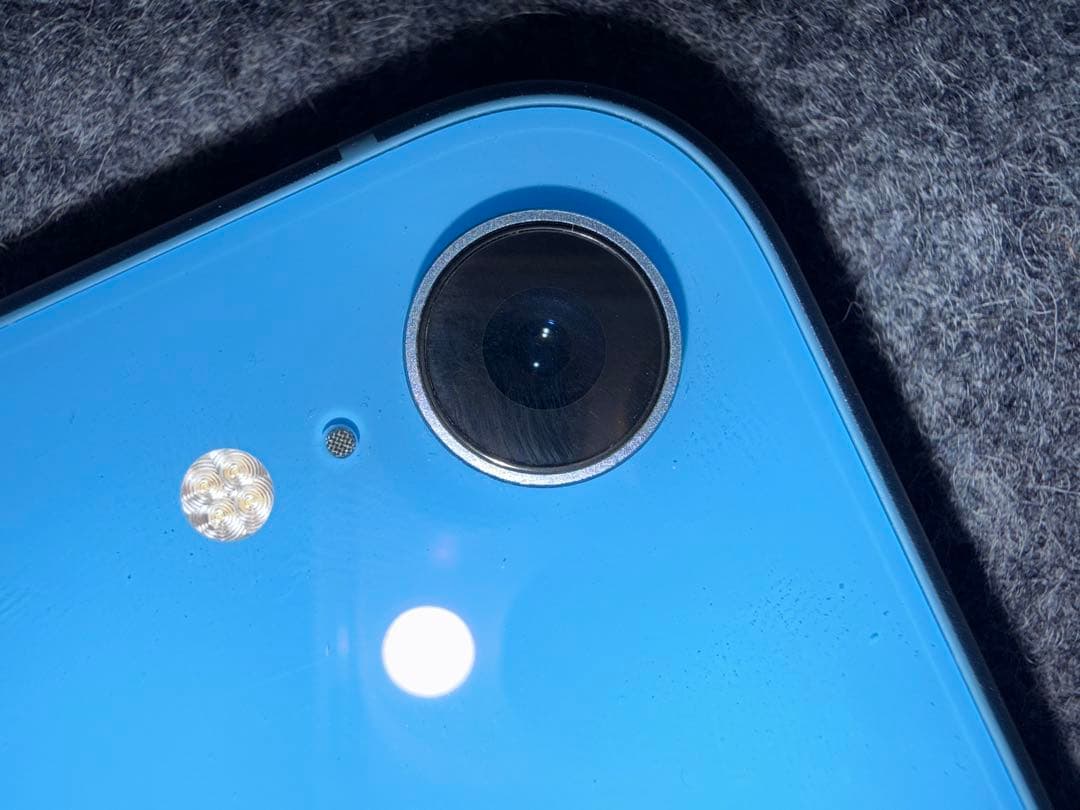 美品・傷なし】iPhoneXR 64GB ブルー 中古 バッテリー86% - メルカリ