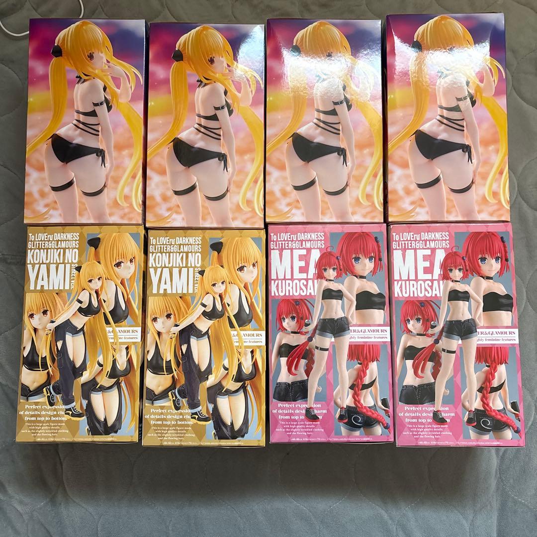 ToLOVEる 金色の闇 黒咲芽亜 フィギュア 8個セット
