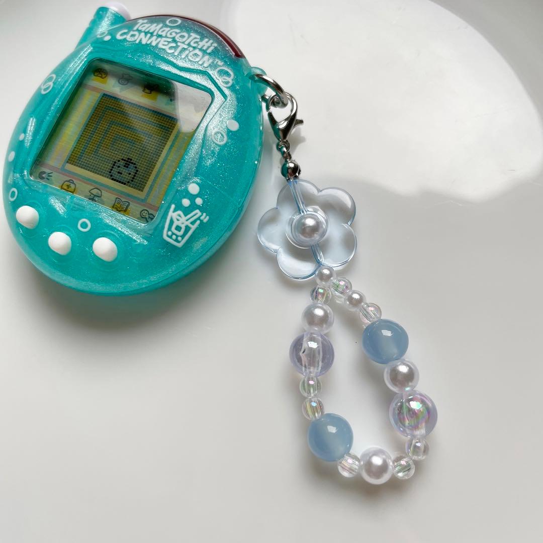 たまごっち ストラップ 推しカラー 推し活 ビーズストラップ - メルカリ