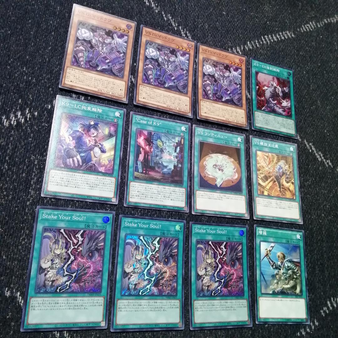遊戯王　ヴァンキッシュソウル　VS　K9　デッキ　VSK9　ヨクル[03974]