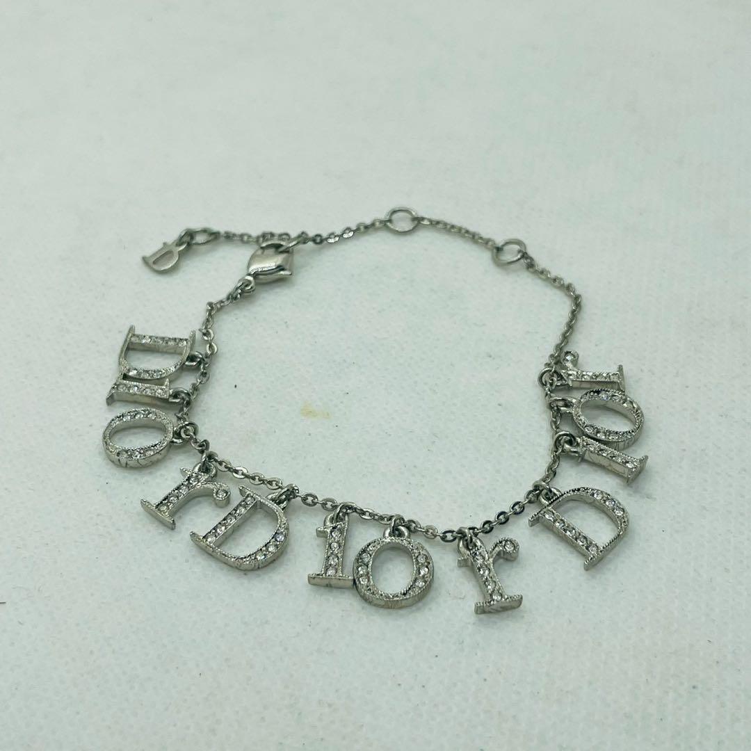 【kk/11.20/15】Dior ディオール 3連チャーム ブレスレット