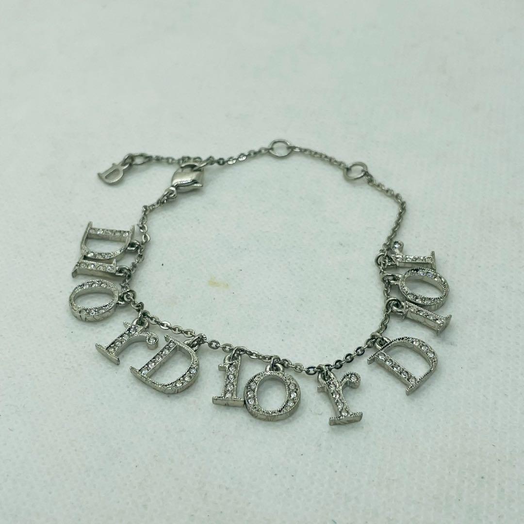 【kk/11.20/15】Dior ディオール 3連チャーム ブレスレット