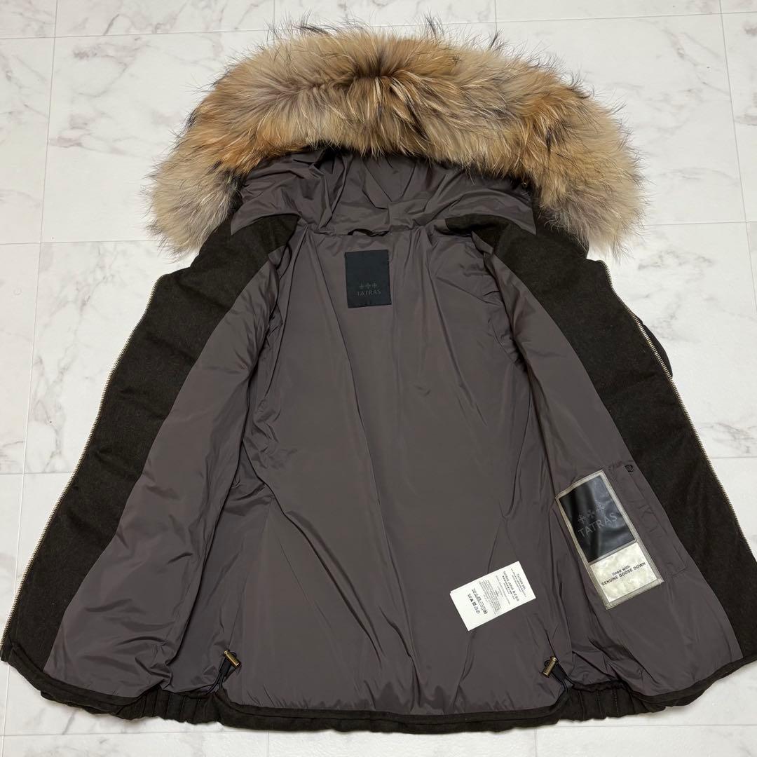 美品✨TATRAS スペランツァ 別注 01 ダウンジャケット ファー付き