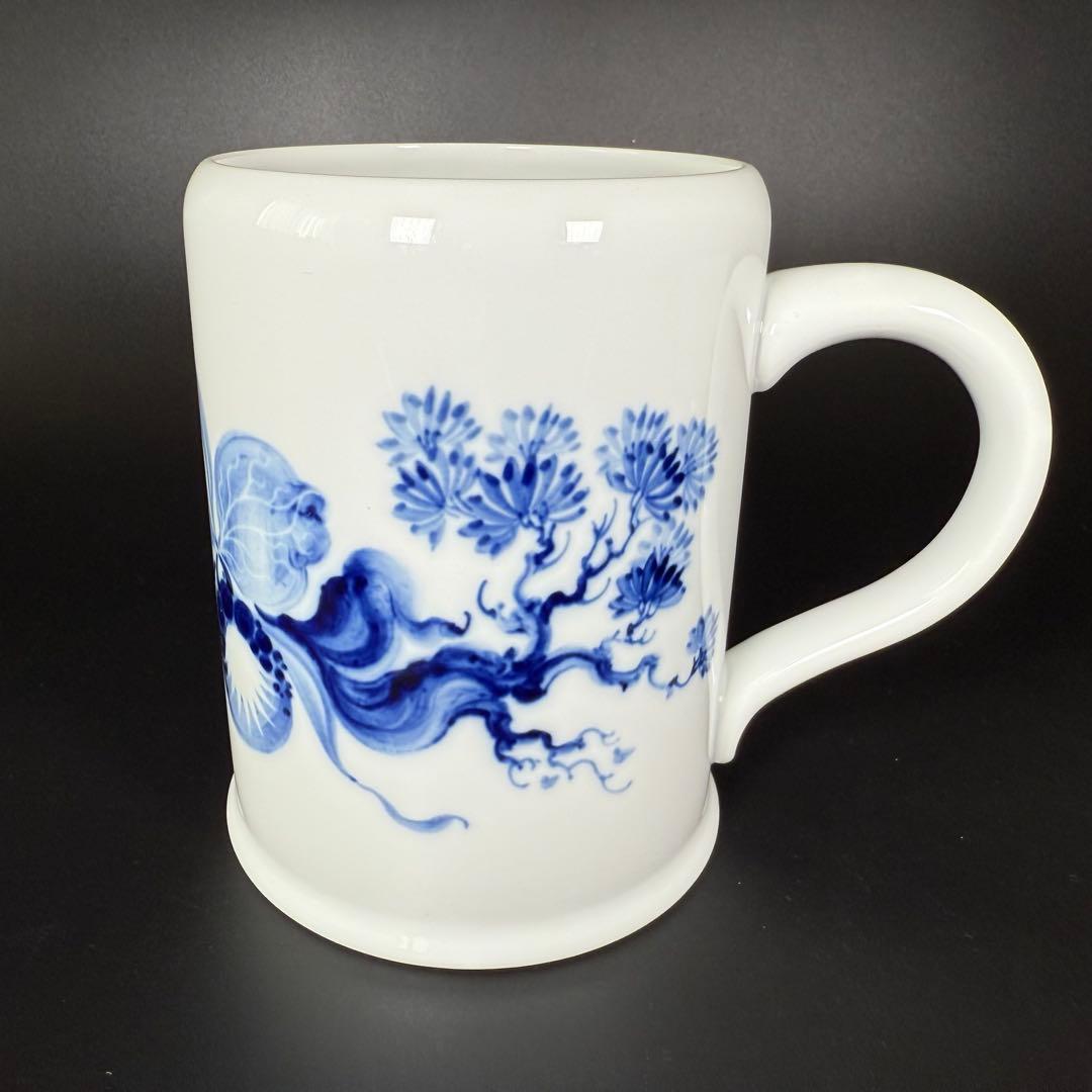 新品 マイセン キリンビアマグコレクション ブルーオーキッド1点共箱