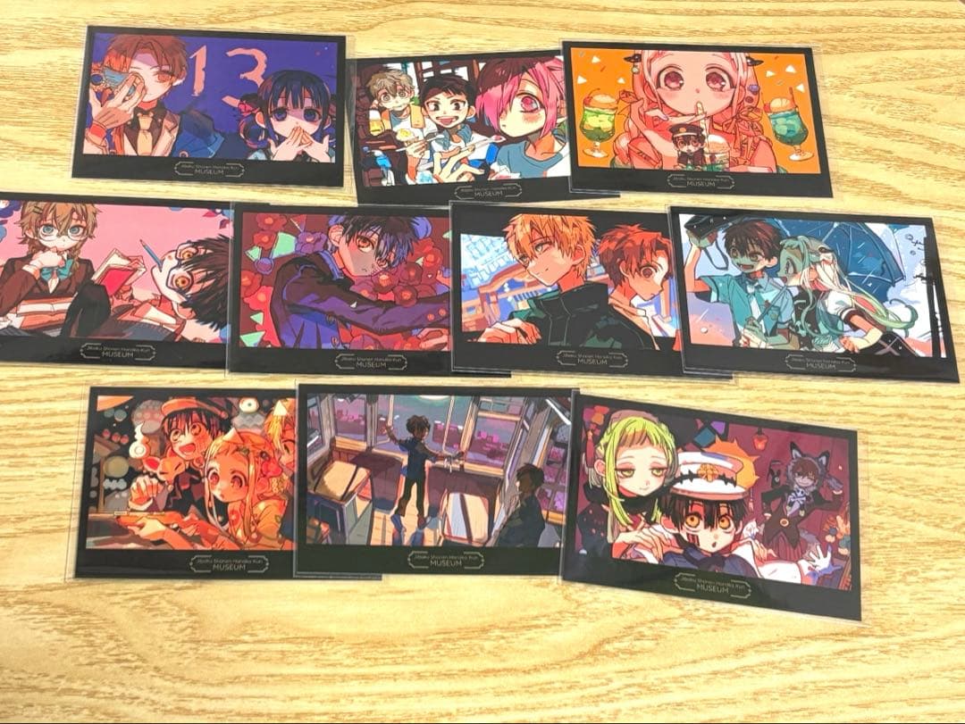 地縛少年花子くん ミュージアム 特典 フォトカード コンプリートセット