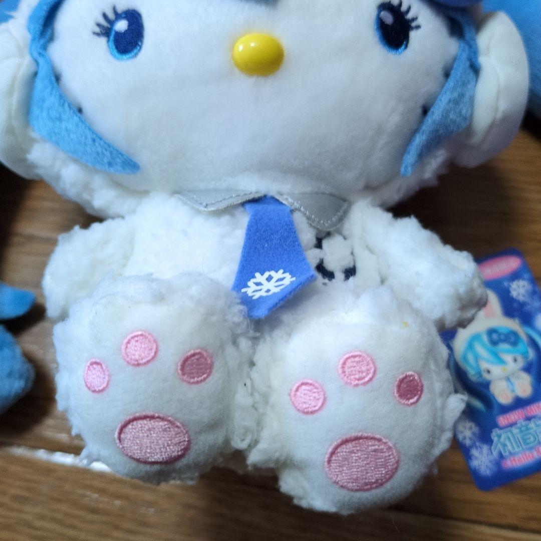 雪ウサギミク✕KT　ヌイグルミ(M)　北海道限定