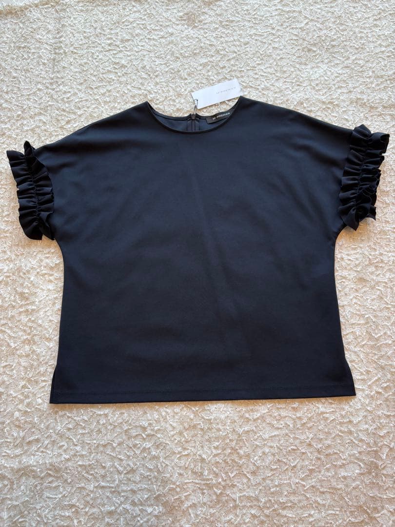 Mプルミエポンチギャザーフリルフレンチカットソー新品36 - メルカリ