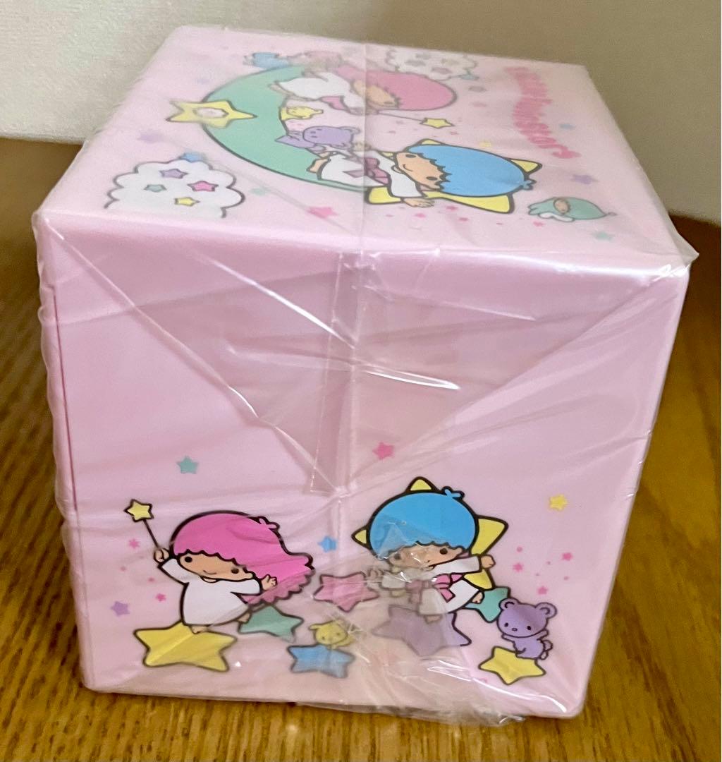 キキララ 2段ミニプラチェスト リトルツインスターズ 小物入れ 収納 サンリオ