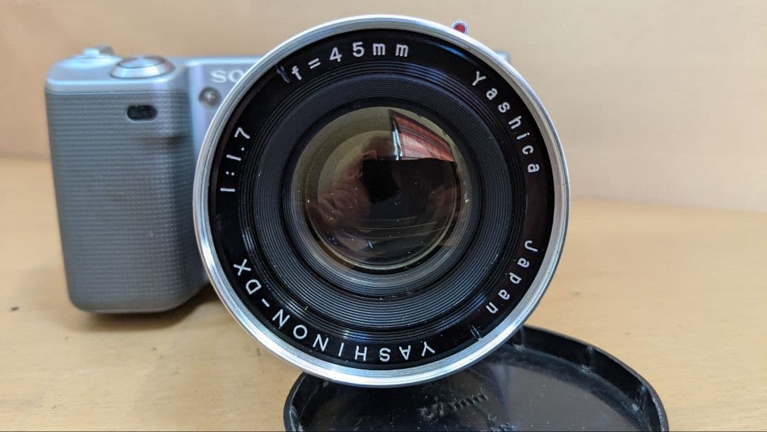 富岡光学製 YASHINON-DX 45mm F1.7 SONY Eマウント改 - メルカリ