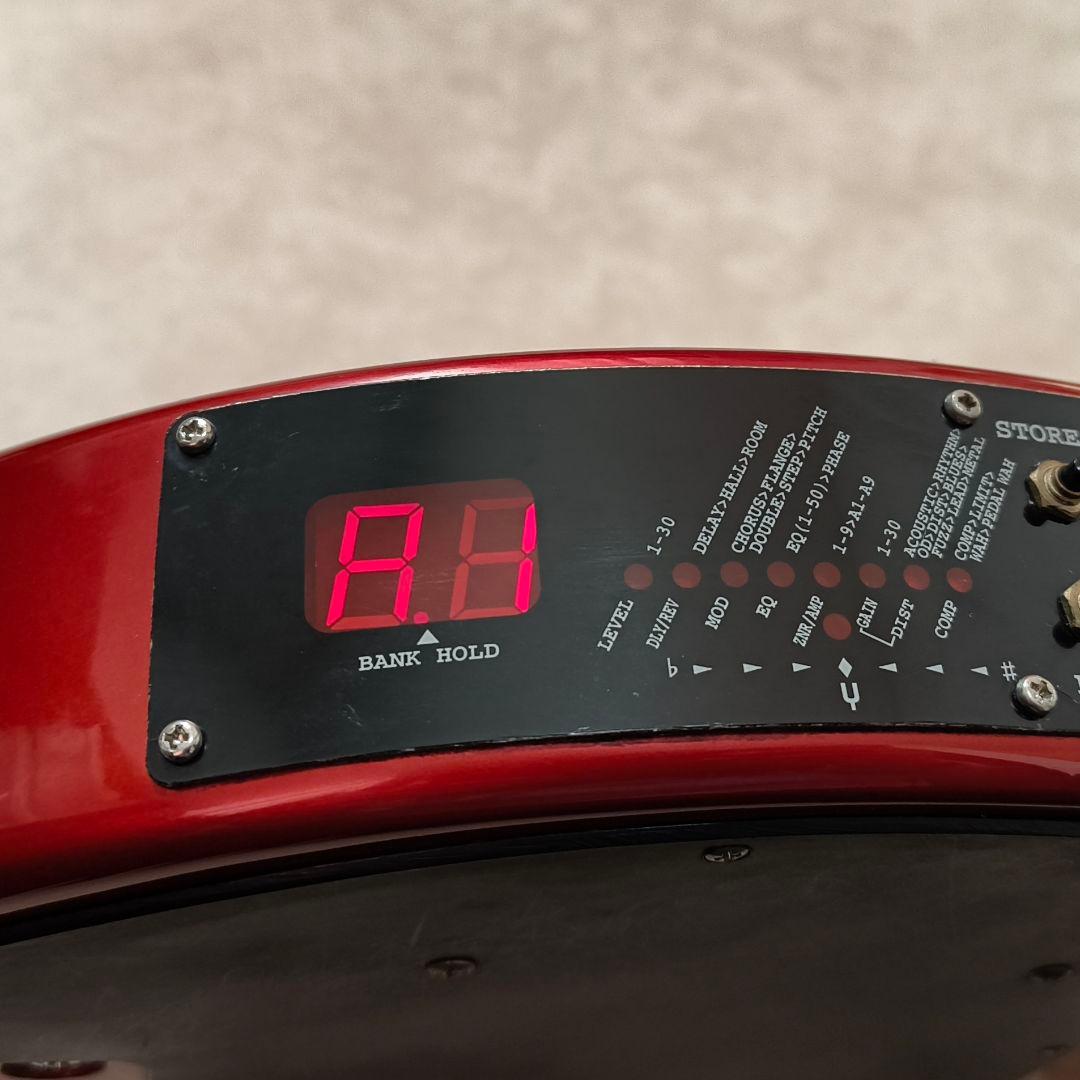 【美品】DIGI-ZO CAR マルチエフェクター内蔵 ミニギター 専用ケース付