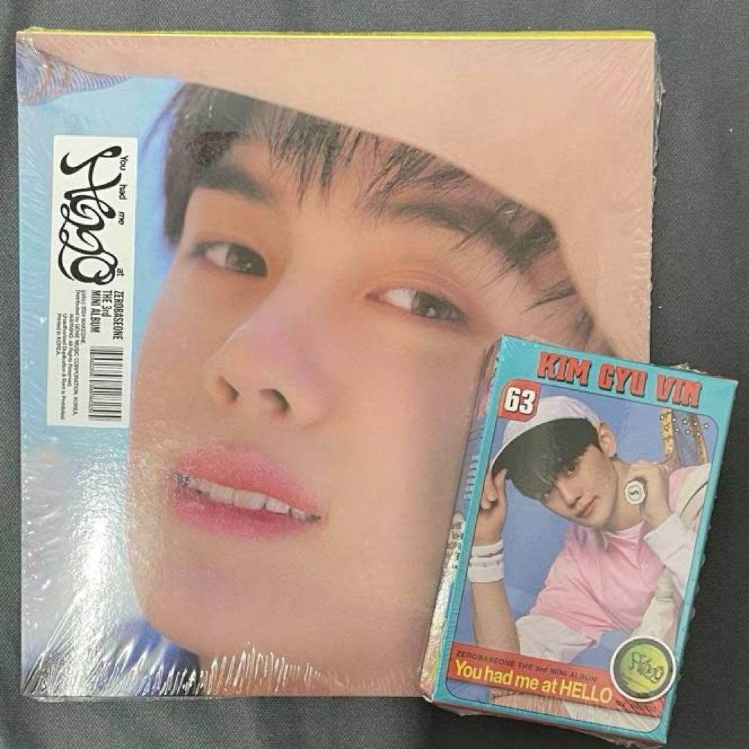 ZB1 ゼベワン アルバム2種セット デジパック ZEROSE ギュビン - メルカリ