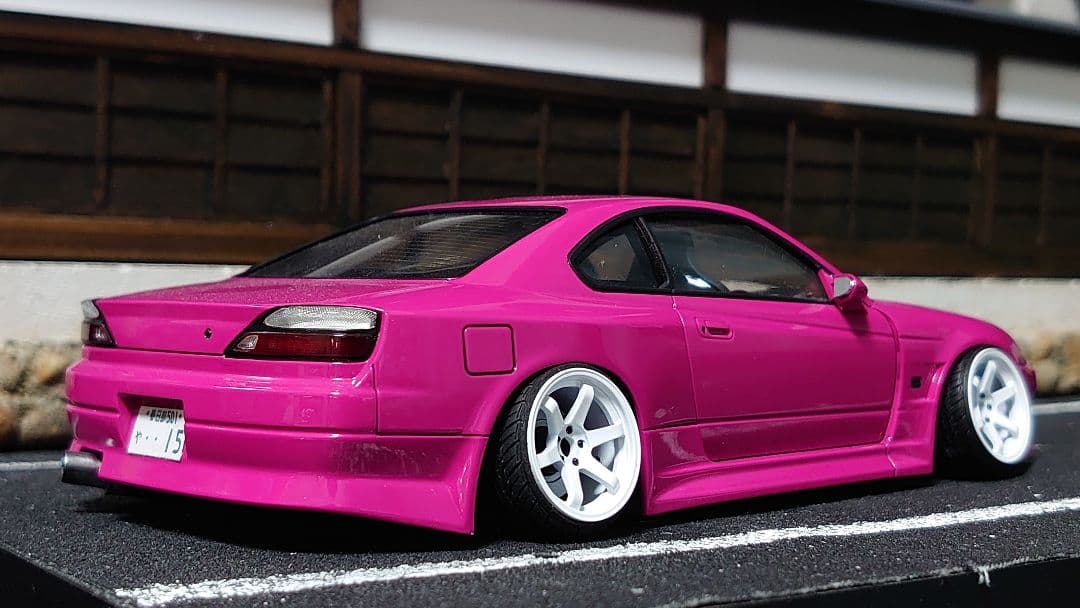 1/24 アオシマ シルビア S15 完成品