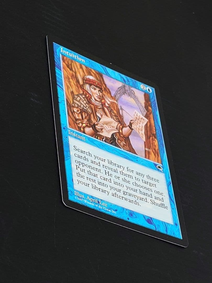 MTG マジックザギャザリング 直観 英語版1枚