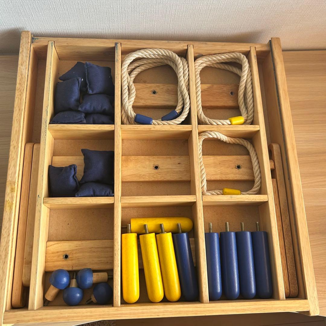 廃盤品　ニチガン　プレイボード9 輪投げ　ストラックアウト　玉入れ　レトロ