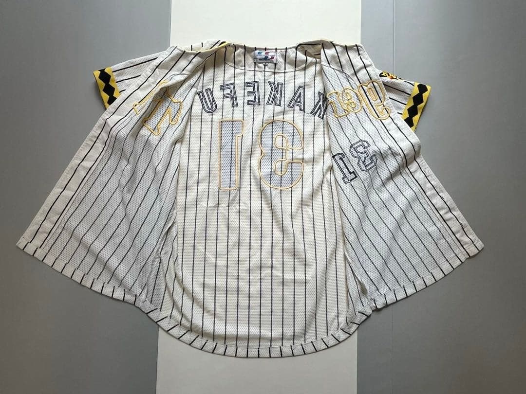 阪神タイガース ユニフォーム 31 掛布雅之選手 輝流ライン - メルカリ