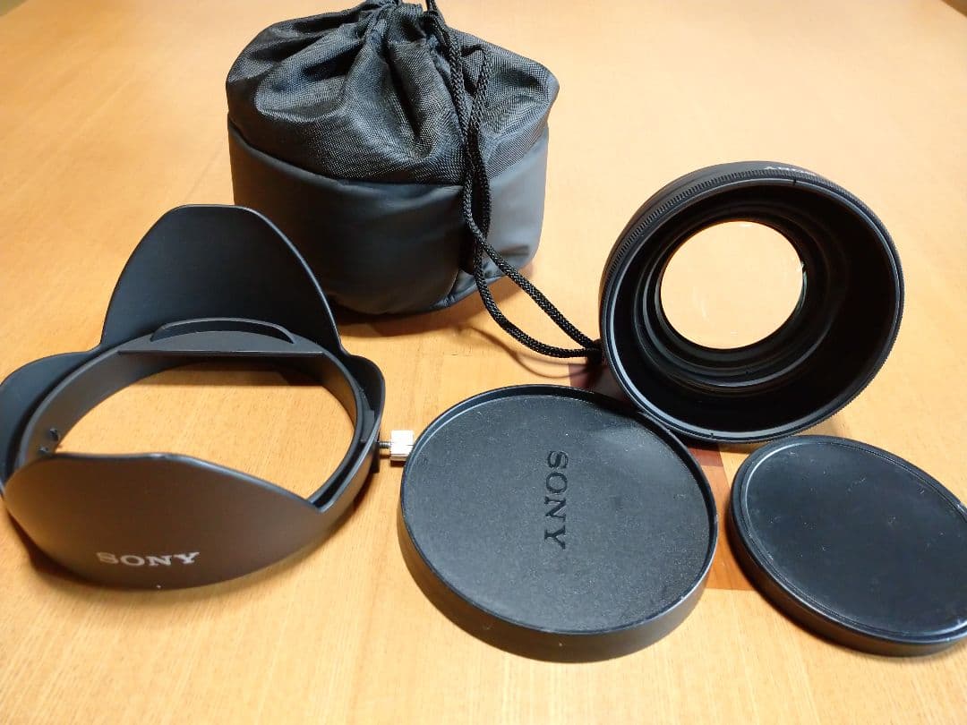 中古 SONY ワイドコンバージョンレンズ VCL-0872 フード付き - メルカリ