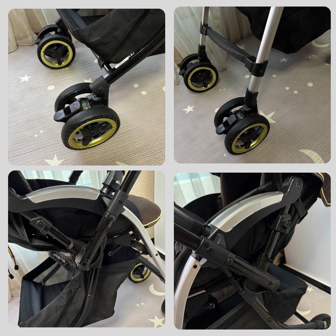 《美品❣️》コンビ 　ベビーカー　ネムリエ　オート4キャス UE-720