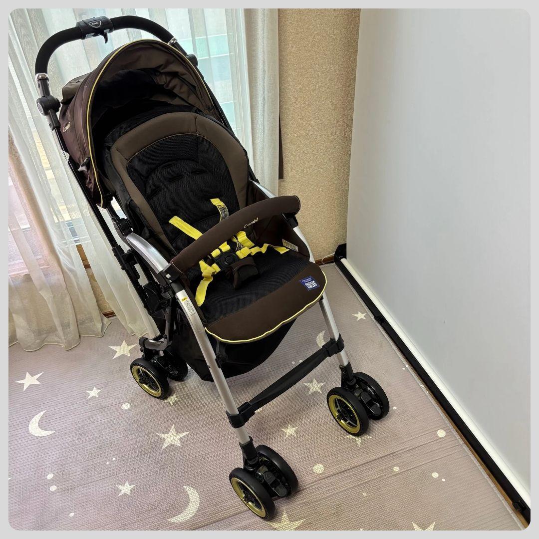 《美品❣️》コンビ 　ベビーカー　ネムリエ　オート4キャス UE-720