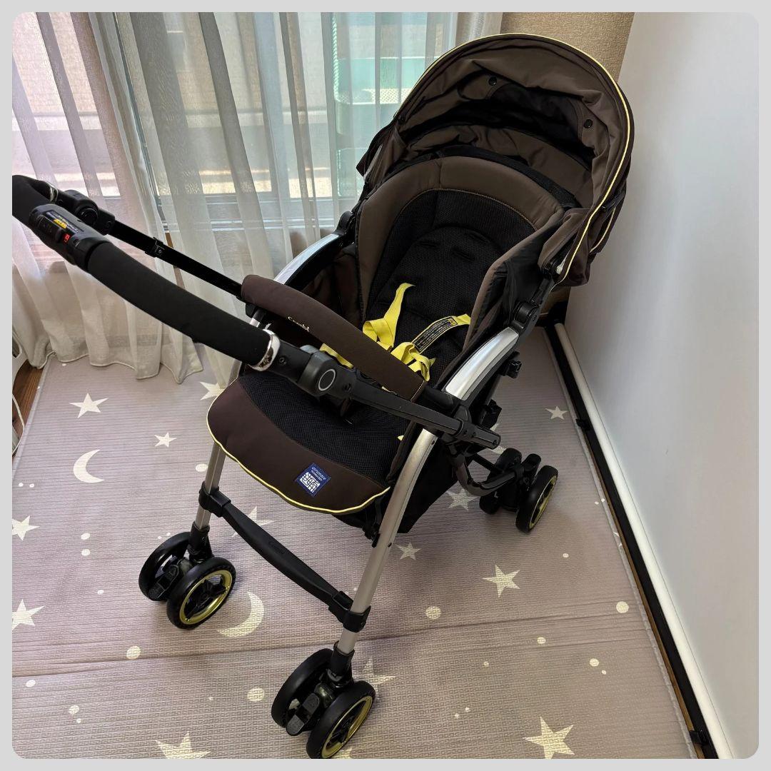 《美品❣️》コンビ 　ベビーカー　ネムリエ　オート4キャス UE-720