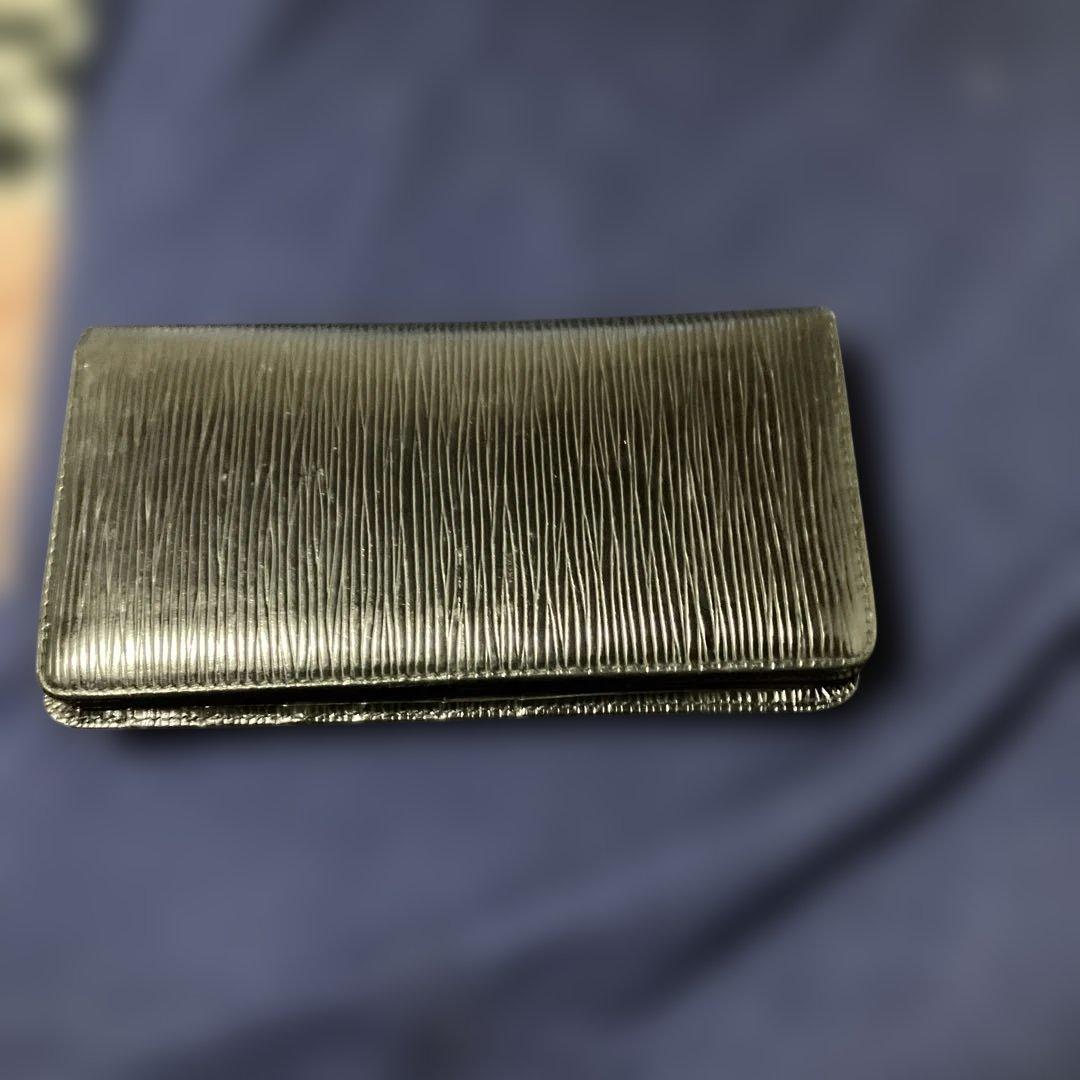 最終です お値下げしました。 Louis Vuitton ブラック 長財布 - メルカリ