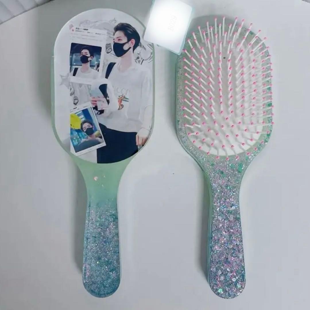 肖戦 超大レジンエアークッション付きヘアブラシ　10点セット❣️確認用0105