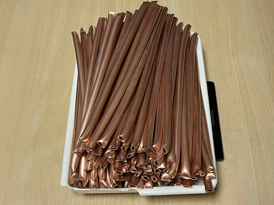 銅 銅管10φ 8.155kg ピカ銅 2号銅 並銅 - メルカリ