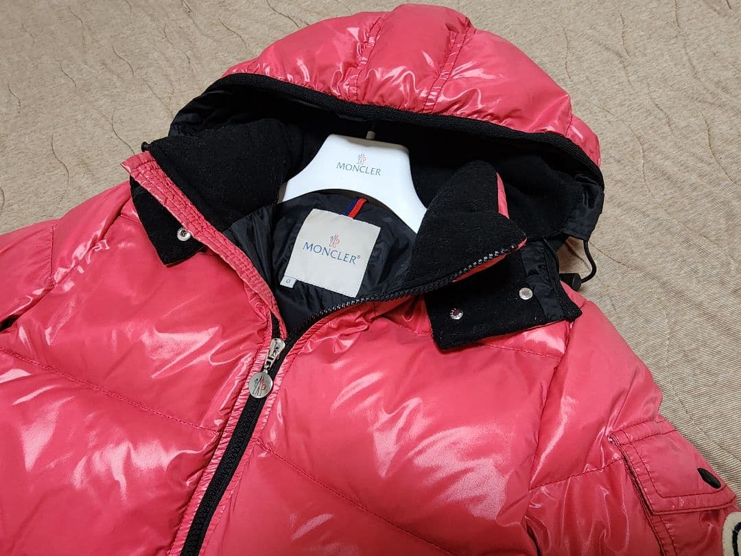 人気】 モンクレール バディア BADIA ダウンジャケット デカワッペン